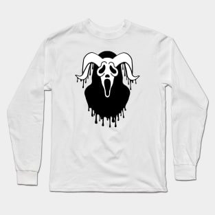 Occult Goat Ghost Long Sleeve T-Shirt